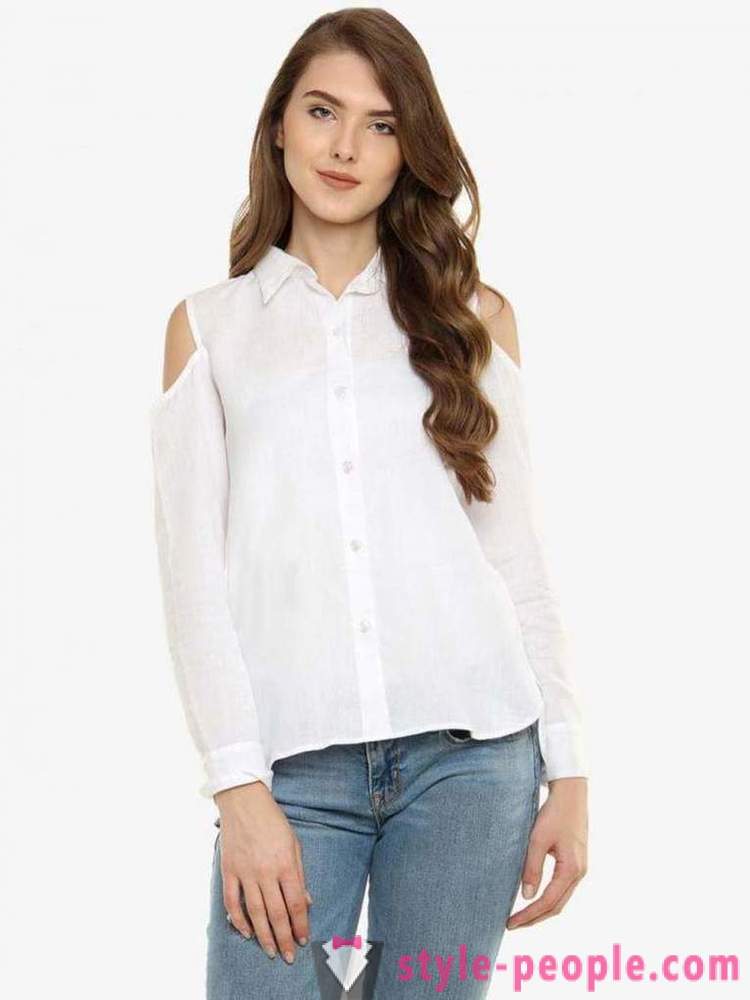 Μόδα λευκό μπλούζες: ανασκόπηση των μοντέλων, τα χαρακτηριστικά, και ο καλύτερος συνδυασμός