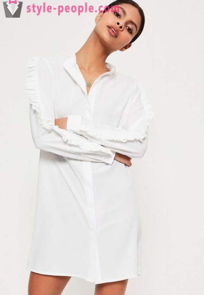 Μόδα λευκό μπλούζες: ανασκόπηση των μοντέλων, τα χαρακτηριστικά, και ο καλύτερος συνδυασμός