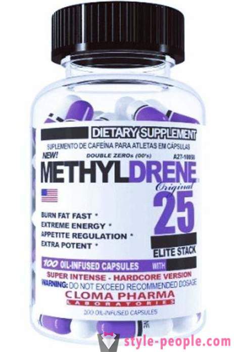 Fat Burner Methyldrene 25: σχόλια