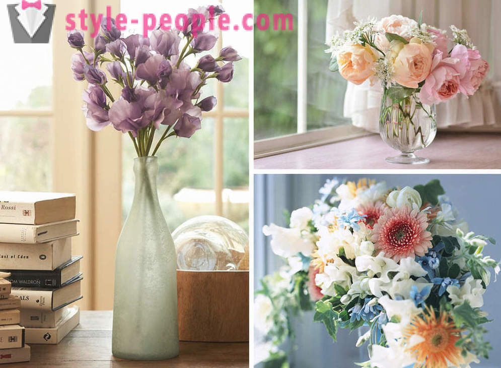 Εξοχική κατοικία: πώς να διακοσμήσετε το διαμέρισμα με φρέσκα λουλούδια