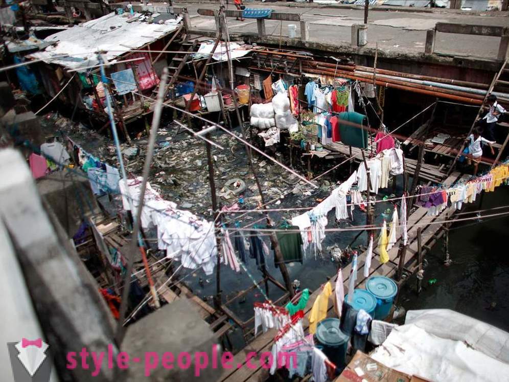 Οι φτωχογειτονιές της Μανίλα πανοραμική όψη