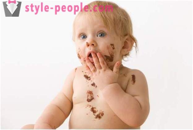 Το παιδί αγαπά τη σοκολάτα: η χρήση καλούδια