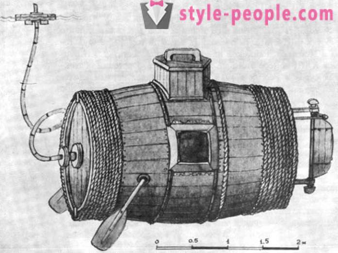 «Μυστικό σκάφος» Πέτρου Α: Πώς να κατασκεύασε το πρώτο στρατιωτικό υποβρύχιο στον κόσμο στα ρωσικά