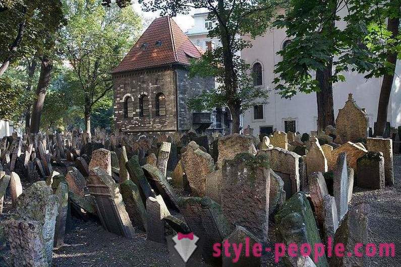 Απανωτών εβραϊκό νεκροταφείο στη Πράγα
