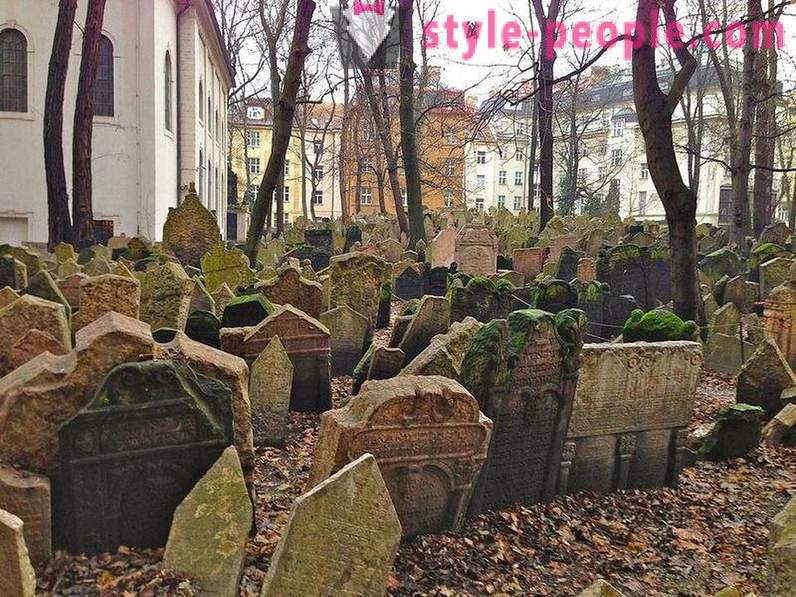 Απανωτών εβραϊκό νεκροταφείο στη Πράγα