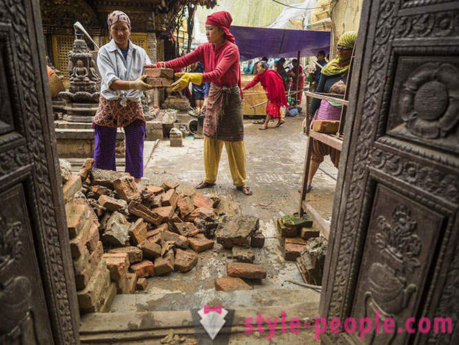 Νεπάλ 4 μηνών μετά την καταστροφή