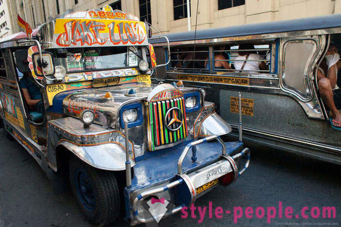 Φωτεινό Φιλιππίνων jeepney