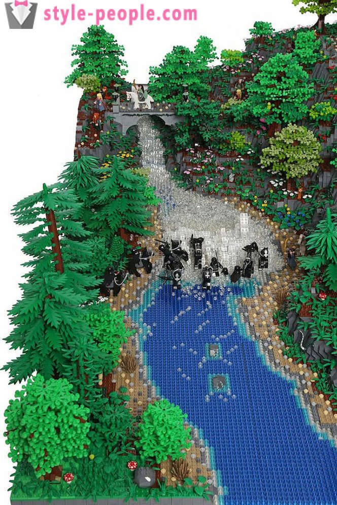 «Ο Άρχοντας των Δαχτυλιδιών» από 200.000 LEGO-μέρη