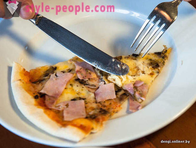 Ιταλός σεφ προσπαθεί Λευκορωσίας πίτσα