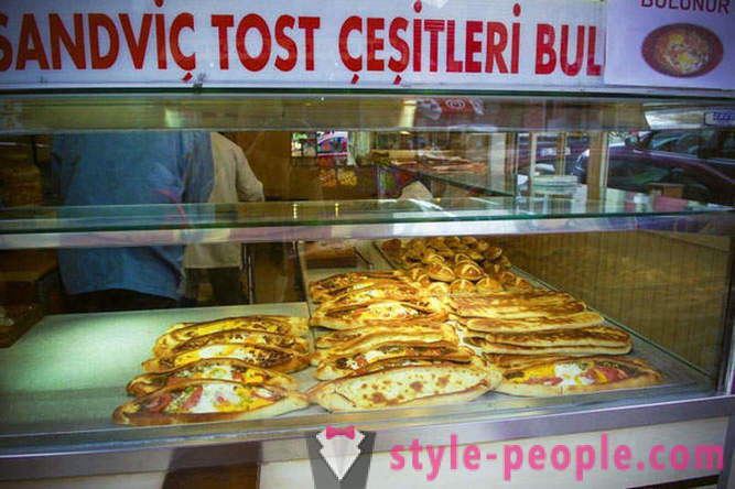 Τρόφιμα στην Κωνσταντινούπολη