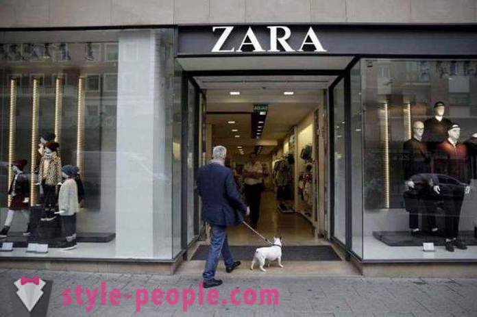 Κομψή ρούχα κοντά σε: διευθύνσεις των καταστημάτων «Zara» στη Μόσχα