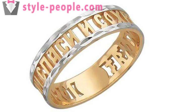 Golden Ring «Αποθήκευση και προστασία»: πώς να φορέσει, αξίας