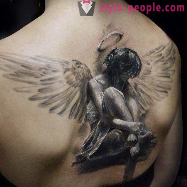 Αξία άγγελος τατουάζ