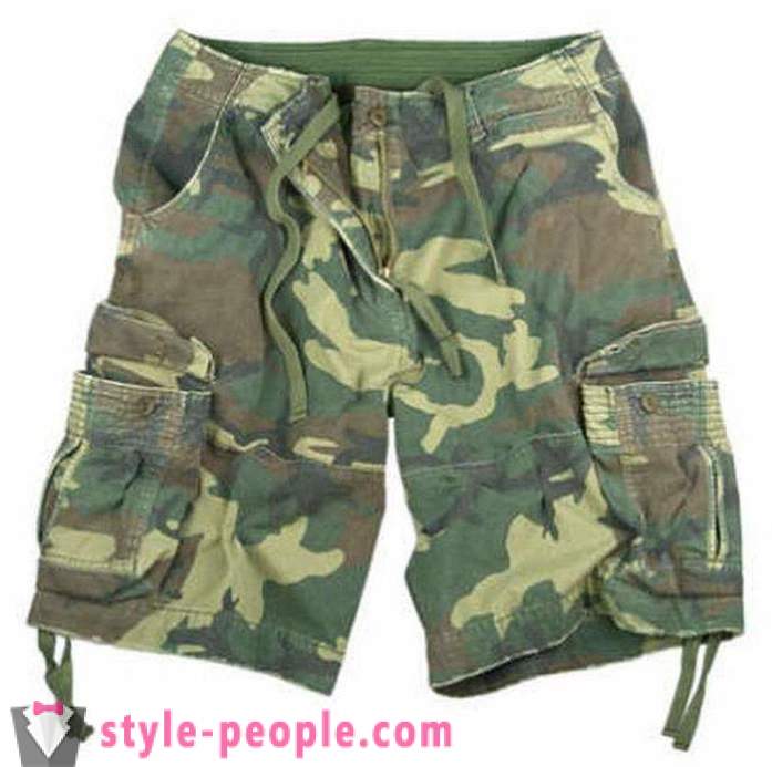 Σορτς Camouflage - μοντέρνα ρούχα για την πραγματική τους άνδρες