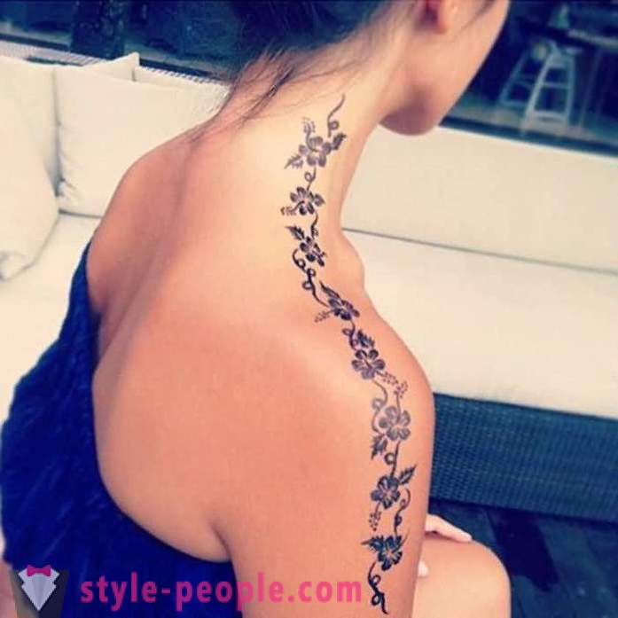 Όμορφα τατουάζ για τα κορίτσια στον ώμο