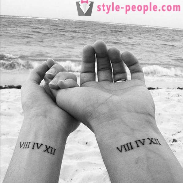 Αξιόπιστες τατουάζ για δύο - σήμερα απόδειξη της αιώνιας αγάπης
