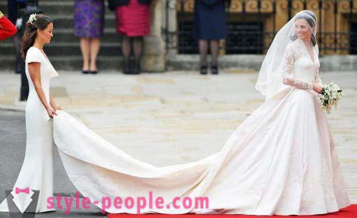 Νυφικό Kate Middleton: περιγραφή, τιμή