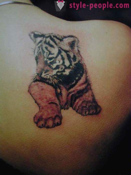 Η κύρια αξία του ένα τατουάζ τίγρης
