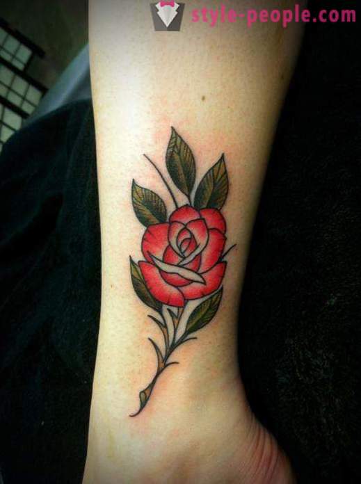 Σημασία τατουάζ «Rose»: Μια σύντομη ιστορία και περιγραφή
