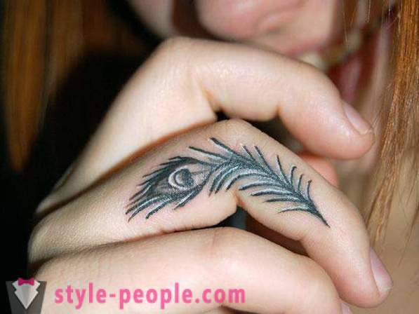 Τατουάζ στα δάχτυλα - μια τάση της μόδας!