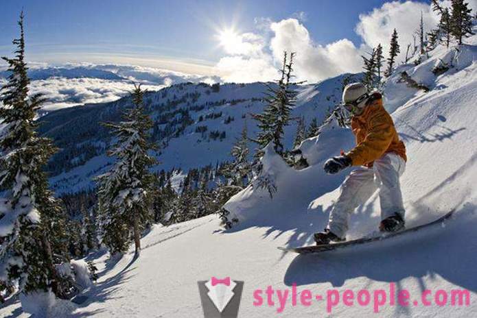 Snowboarding. εξοπλισμού σκι, σνόουμπορντ. Snowboarding για αρχάριους