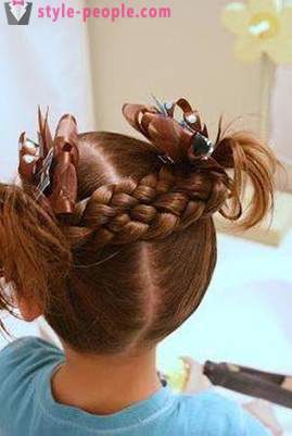 Hairstyles για τα κορίτσια - ενδιαφέρουσες ιδέες και απλές λύσεις!
